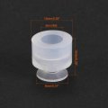 Uxcell Suction Cups 8mm Diameter X M5 Joint Silicone Vacuum Pneumatic Cup 4pcs