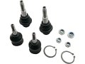 Upper And Lower Ball Joint Kit 4 Piece For 2014-2018 Chevy Silverado 1500 With Stamped Steel Control Arms 