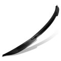 V-style Rear Car Trunk Lid Spoiler For Optima 2016-2020 Glossy Black Carbon Fiber