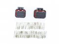 Cnkf 1 Set 26 34 Pin Way Tyco Ecu Housing Plugs Auto Female Connector Includes Terminals 3-1437290-7 4-1437290-0