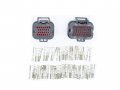 Cnkf 1 Set 26 34 Pin Way Tyco Ecu Housing Plugs Auto Female Connector Includes Terminals 3-1437290-7 4-1437290-0
