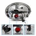 Amerilite Clear Black Altezza Taillights For 1998-2005 Volkswagen Beetle Passenger And Driver Side