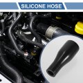 1 Pcs 19-38mm 0 75 -1 Id 127mm 50 Length 0 Degree Black Car Silicone Hose Coolant Universal
