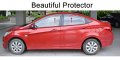 Kaitian 4pcs Tea Color Sun Guards Rain Wind Shade Carow Vent Wind Deflector Window With Chrome Trim Emblems Custom Fit For Vw