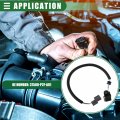 Motoforti Engine Crankshaft Position Sensor Crank For Honda Civic 1996-2000 Abs 37500-p2f-a01 Black