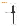 100pcs 3 16 X1 2 Aluminum Round Head Tri Grip Rivets Assortment Bulb Style For Diy Sheet Metal Automotive Repairs Furniture