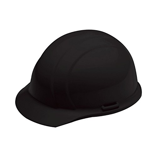 Erb 19371 Americana Cap Style Hard Hat With Mega Ratchet Black