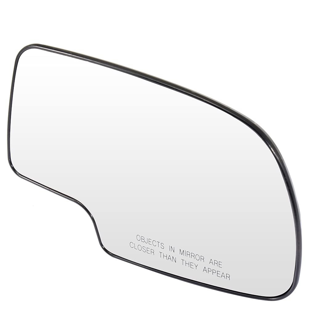 Right Side Replacement Mirror Glass Fit For 1999-2007 Chevy Silverado Pickup 2000-2006 Suburban Non-heated 12477844