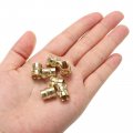 Uxcell M8 Threaded Inserts 20 Pcs Metric Knurled Nuts Brass Heat-set For Plastic 3d Printing Components