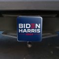 Biden Harris 2024 Tow Trailer Hitch Cover Plug Insert 2 In Heavy Duty Abs Plastic With Uv Resistant Resin Top Modern Style For