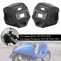 Topteng Handlebar Switches Cover Button Protector Fit For Vespa Sprint 150 2016-2022 Primavera 125 2014-2022