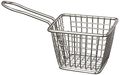American Metalcraft Fryt433 Fry Baskets And Cones 4 Length X 3 Width Silver 