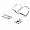 Erush Ultra Chrome Door Handle Tailgate Taillight Cover For 2015-2016 Chevrolet Silverado 2500 3500 Heavy Duty 2 Only No Psg Kh 