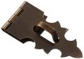 The Hillman Group 852400 5 X 1-7 8 Solid Brass Decorative Mini Hasp Antique Finish 1-pack 