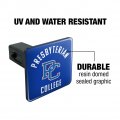 Presbyterian College Blue Hose Logo Tow Trailer Hitch Cover Plug Insert 1 4 Inch 25