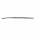 Mb1047143 Front Lower Bumper Cover Molding Compatible With Benz E43 Amg 2017-2018 Passenger Right Side Polished Chrome