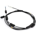 Trunk Release Cable Assembly For Honda Civic 2001 2002 2003 2004 2005 Black Plastic And Metal Replacement 74880s5p305 