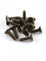 Uxcell 41mmx40mm Vintage Style Heart Shape Box Staple Hasp Catch Latch 2pcs