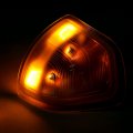 Hecasa Amber Front Led Side Mirror Turn Signal Lights Lamps Driver Left Compatible With 2010-2018 Dodge Ram 1500 2500 3500 4500