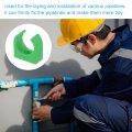 Uxcell 100pcs U-shaped Water Pipe Clamps Ppr Clips U Shaped Clip Fit For 20mm 0 79 Od Pipes And Tubing Hoses Support Green