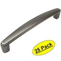 Cosmas 4112as Antique Silver Rope Scroll Cabinet Hardware Handle Pull 5 Inch 128mm Hole Centers 25 Pack 