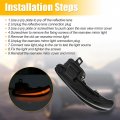 X Autohaux Mirror Turn Signal Light For Toyota Tacoma Highlander Rav4 Mk3 N300 81740-58010 81730-58010 Sequential Smoked Lens