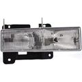 Right Head Lamp Assembly For 1999 Chevrolet C1500 And Full Size Pickup Suburban Composite Halogen High Beam Part Number 