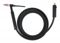26f Series 200 Amp Air Cooled Flexible Head Tig Torch 12 5 Feet 1-piece Cable Inline Gas Dinse 35-70 Connector Welders With 