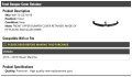 Front Bumper Cover Retainer For 2016-2018 Nissan Maxima