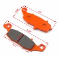 Httmt Carbon Ceramic Brake Pads Compatible With Kawasaki Vn1500e Vulcan 1500 Vn1700a 1700 Voyager