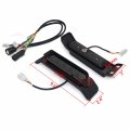 Httmt- Rear Black Auxiliary Red Yellow Led Brake Taillight With Clear Lens Compatible Flhtcu Flhtcul Flhtk Flhtkl Fltru P N