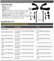 Front Upper Control Arm Ball Joint Tie Rod And Sway Bar Link Kit For 2006-2008 Dodge Ram 1500 Fits 4wd 5-lug Models Excludes