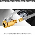 Goneson Tire Inflator Nozzle With Clip Air Chuck Quick Connect For Inflation 8v1 Standard Thread Pack Of 4pcs
