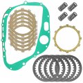 Caltric Clutch Friction Plates Spring Gasket Kit Compatible With Suzuki Boulevard S40 2005 2006 2007 2008 2009