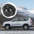 X Autohaux 2pcs 100mm Car Rubber Housing Seal Caps Headlight Dust Cover Waterproof Dustproof