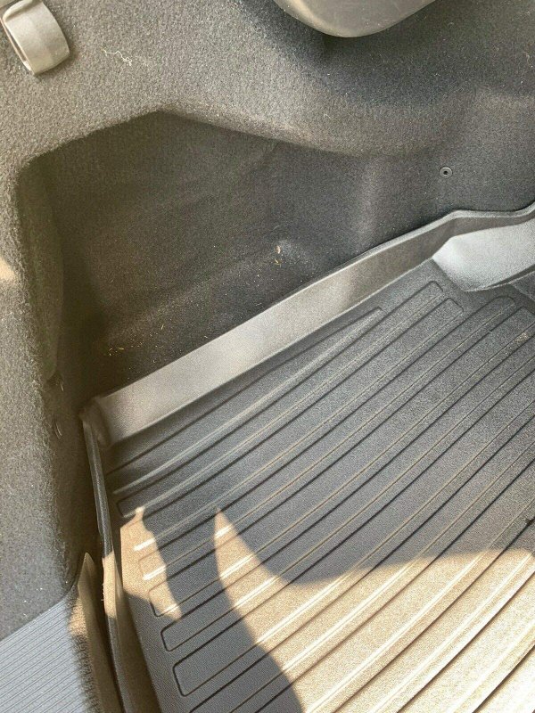 Cargo Liner Trunk Mat For Mercedes Benz C Class 2008 2014 Sedan Weather Resistant Rubber Floor With Raised Lip And Non Slip