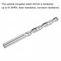 Uxcell Carbide Twist Drill Bits 4 4mm Metric Spiral Flutes Straight Shank Tungsten Steel Drilling Tool For Stainless Alloy