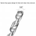 Uxcell Carbide Twist Drill Bits 4 4mm Metric Spiral Flutes Straight Shank Tungsten Steel Drilling Tool For Stainless Alloy