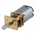 Edricshop For Dc Motor Silver Metal 100rpm 3v Mini Speed Reduction Gearbox Gearwheel 