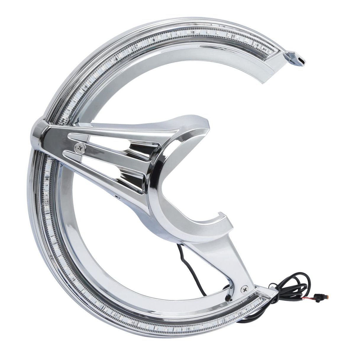 Tcmt Brake Rotor Covers Led Light Clear Lens Fit For Honda Goldwing Gl1800 2018-2025