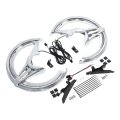 Tcmt Brake Rotor Covers Led Light Clear Lens Fit For Honda Goldwing Gl1800 2018-2025 