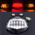 Integrated Led Taillight Turn Signals For Kawasaki Ex250 Ninja 250r 2008-2012 Clear 