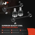 A-premium Set Of 8 Front Sway Bar Link Lower Ball Joint Inner Outer Tie Rod End Compatible With Ford Escape 2001-2004 Mazda