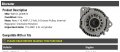 Alternator 110 Amp Compatible With 2002-2006 Nissan Altima 2 5l 4-cylinder