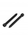 Uxcell 6mm X 60mm Full Thread Hexagon Head Self Tapping Screws 20 Pcs