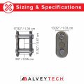 Alveytech 420 Chain Connecting Master Link For 4 Wheeler Mini Dirt Pit Pocket Bike Go-kart Quad Atv And Scooter By Coleman