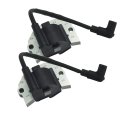 2 Sets Of 21171-0745 Ignition Coils Module For Kawasaki Fh721v Fh601v Fh641v Fh661v Fh680v Lawn Mowers Engine With Spark Plug 