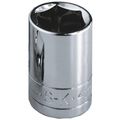 Sk Professional Tools 40700 1 In Drive 6-point Metric Standard Chrome Socket A 4 5mm Old Forged Steel With Superkrome Finish 