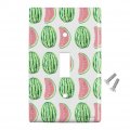 Wacky Watermelons Summer Pattern Plastic Wall Decor Toggle Light Switch Plate Cover