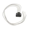 Electrical Connector For Volkswagen Gti Touareg 2006 To 2013 Blade Terminal Oval Shape 16 Ga Gauge Replacement 1j097305 Black 